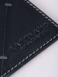 Lakeland Leather black Allerdale card holder - British product