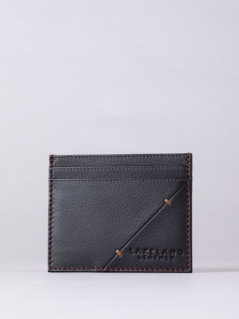 Lakeland Leather brown Allerdale card holder, UK version