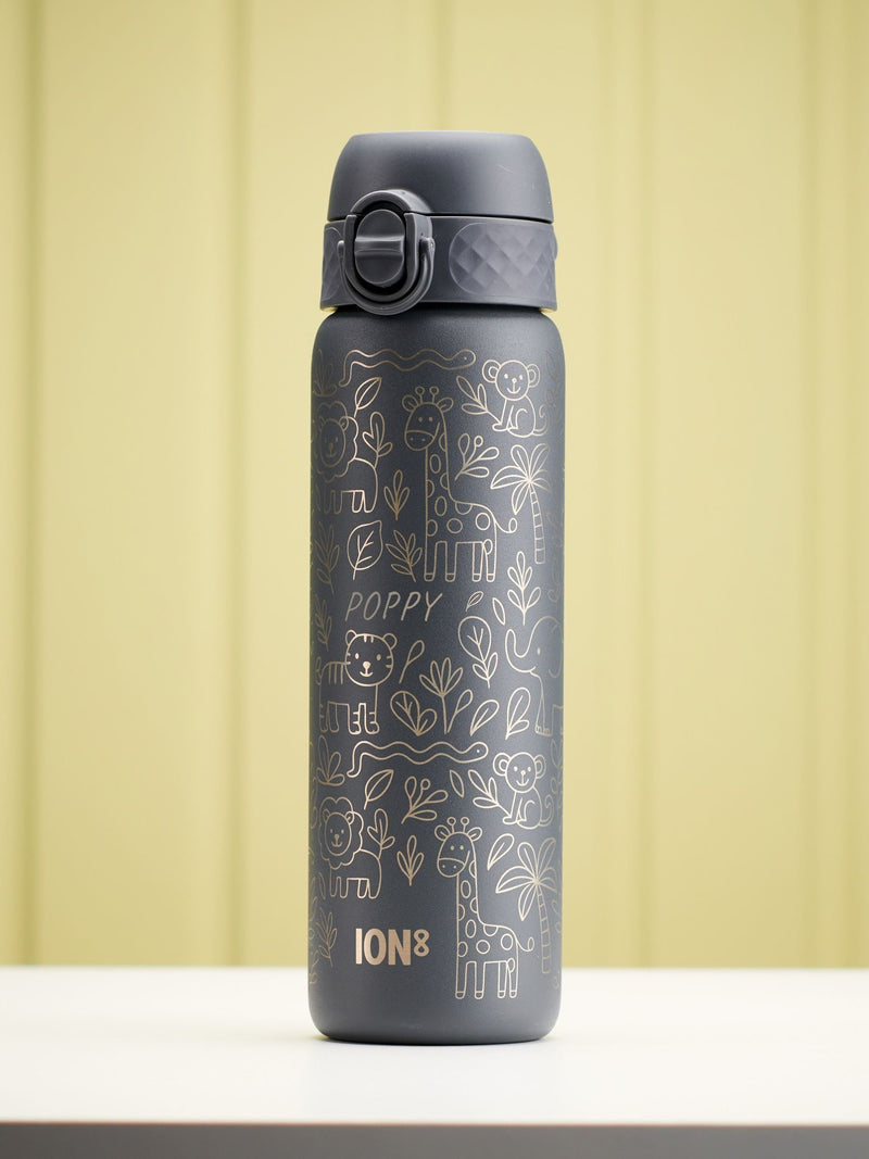 Oakdene personalised kids water bottle 600ml, imported from the UK