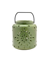 Next Widdop Sage Ceramic Lantern Candle Holder 21.5cm- Buy online at McGrocer