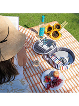 Next Country Living Widdop Orange Large Indoor Outdoor Rug 170 x 120cm- Buy online at McGrocer