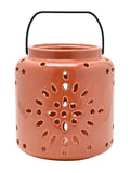 Widdop terracotta ceramic lantern 21.5cm height (British brand)