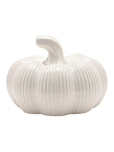 Next Widdop White Pumpkin Ceramic Home Ornament 13.5cm Height- Buy online at McGrocer