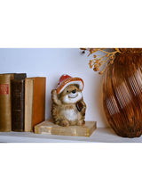 Next Widdop Brown Large Hedgehog Toadstool Hat Ceramic Ornament 18cm- Buy online at McGrocer