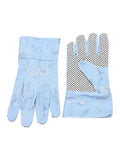 Widdop blue floral gardening set (British brand)