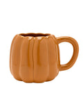 Widdop orange pumpkin ceramic mug height 10cm (British brand)