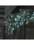 Lights4fun Dual Colour LED Christmas Garland 1.5m, UK version