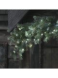 Lights4fun Dual Colour LED Christmas Garland 1.5m, UK version