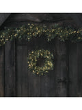 Lights4fun Dual Colour LED Christmas Garland 1.5m, UK version