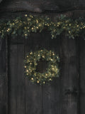 Lights4fun Dual Colour LED Christmas Garland 1.5m, UK version
