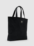 Reiss Navona canvas tote bag black (British brand)