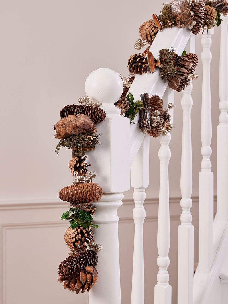 Dibor Woodland Walk garland 150cm, imported from the UK