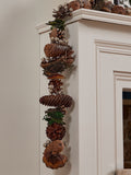 Dibor Woodland Walk garland 150cm, imported from the UK