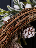 Dibor Winter Snowdrift wreath 50cm - British product
