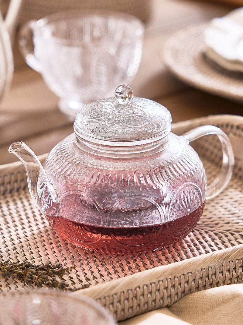 Dibor clear Gallano teapot, imported from the UK