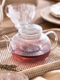 Dibor clear Gallano teapot, imported from the UK
