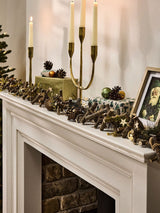 Next Dibor Metallic Christmas Garland 120cm- Buy online at McGrocer