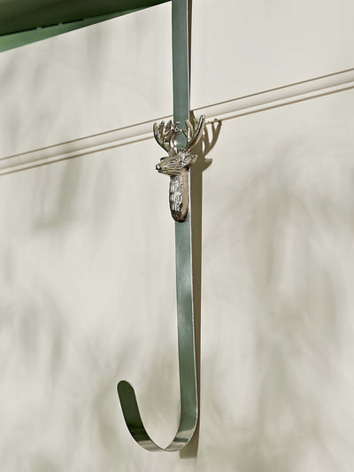 Next Dibor Stag Head Wreath Hanger for Front Door 35x5x12cm- Buy online at McGrocer