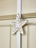 Dibor star wreath door hanger for Christmas, UK version