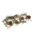 Dibor Nordic tealight holder trio festive decoration - British product