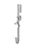 Dibor deer wreath hanger for UPVC and wooden doors, British brand
