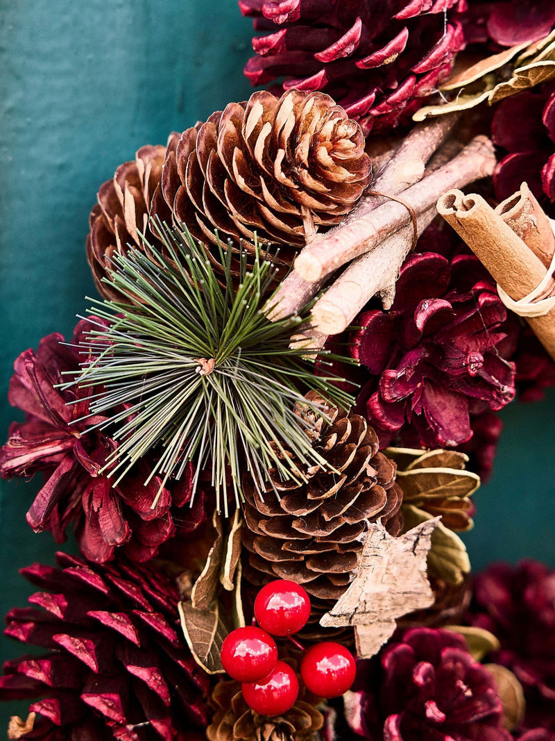 Dibor Cinnamon Stars wreath 30cm (British brand)