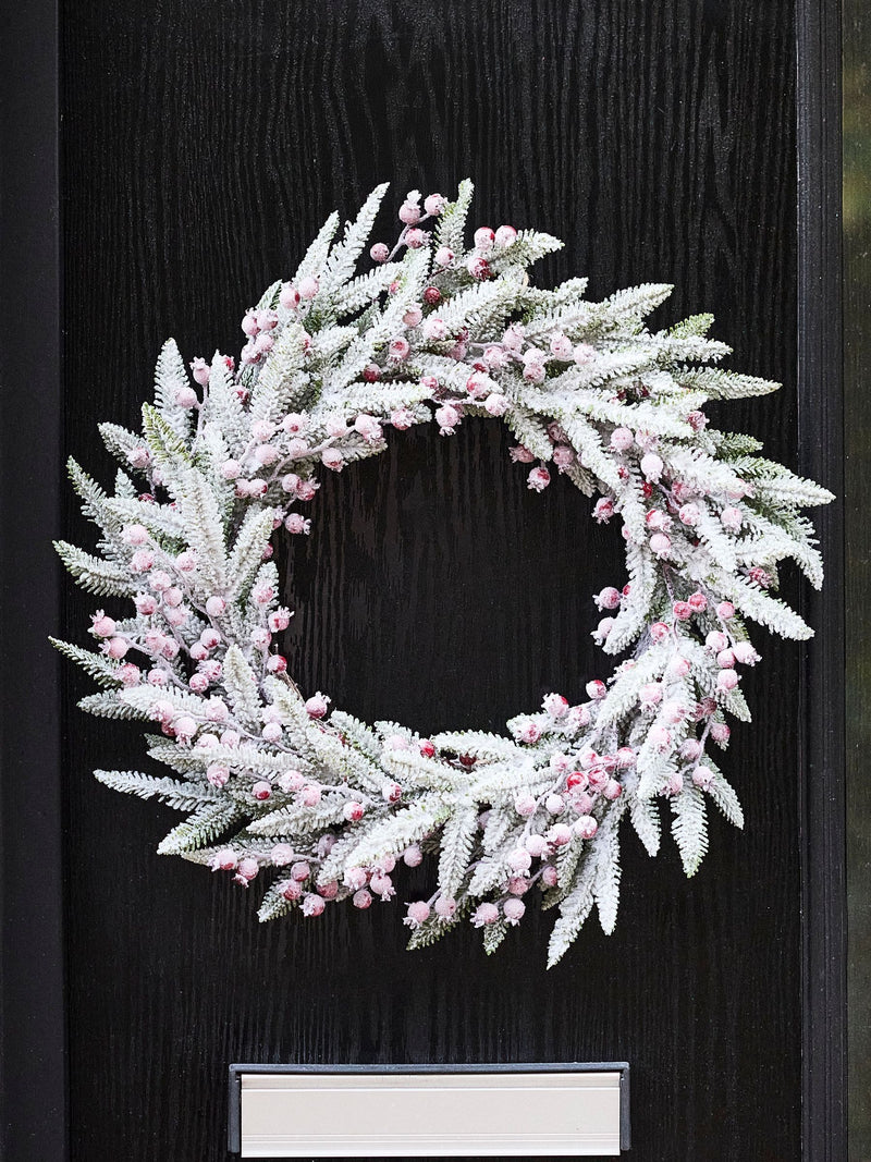 Dibor frosted berries wreath 50cm - British product