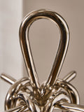 Dibor fire set in silver nickel polished finish, imported from the UK
