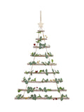 Dibor eucalyptus Christmas tree ladder wall hanging - British product