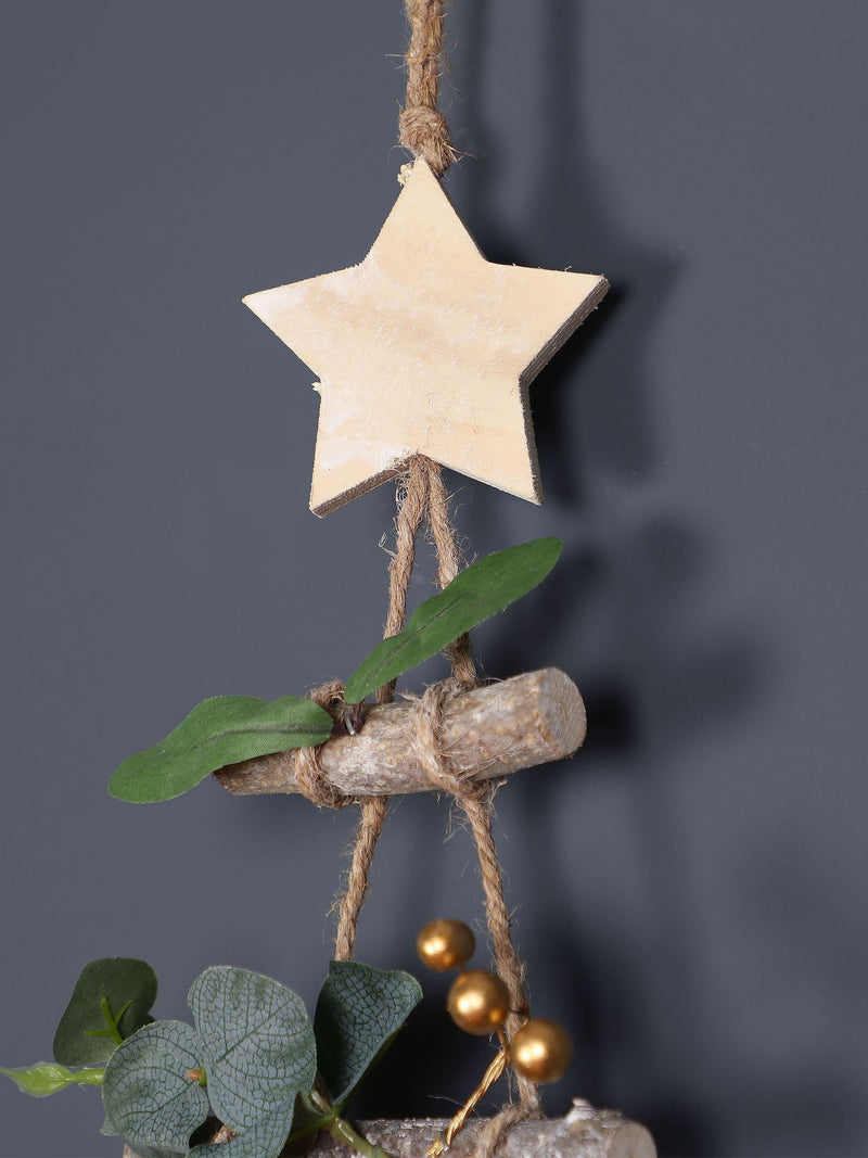 Dibor eucalyptus Christmas tree ladder wall hanging - British product