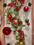 Dibor PreLit Christmas Garland 150cm, imported from the UK