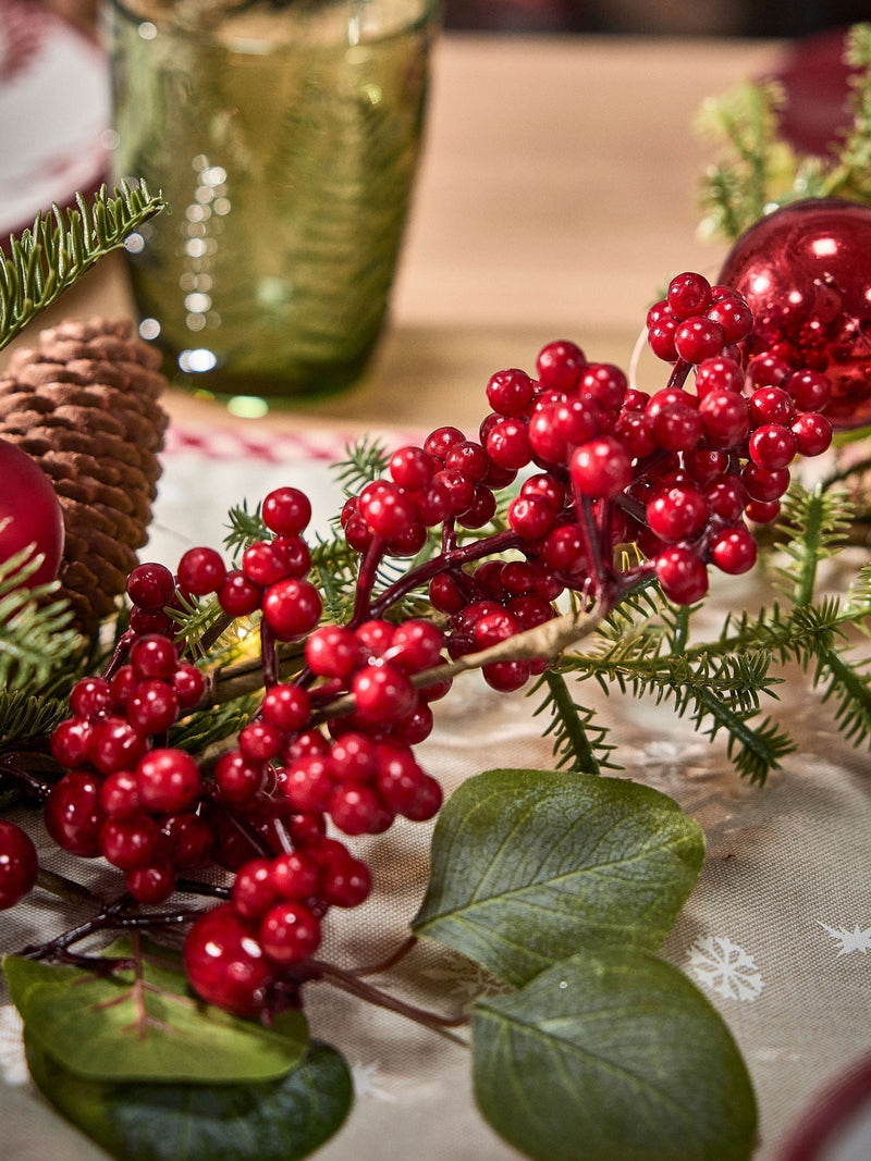Dibor PreLit Christmas Garland 150cm, imported from the UK