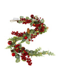 Dibor PreLit Christmas Garland 150cm, imported from the UK