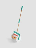 JoJo Maman Bébé white push-along noise roller 60cm - British product