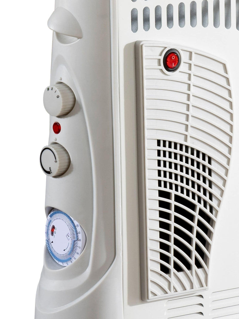 Daewoo white convector heater 2000W, UK version
