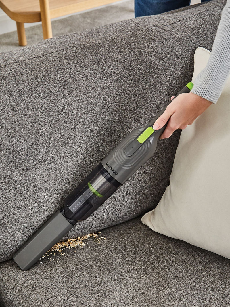 Daewoo Grey Cyclone Compact Pro handheld vacuum cleaner (British brand)