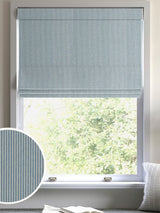Next Next Blue Coil Made to Measure Roman Blind- Buy online at McGrocer