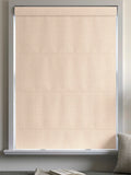 Pink stitch stripe dusky Roman blind - British product