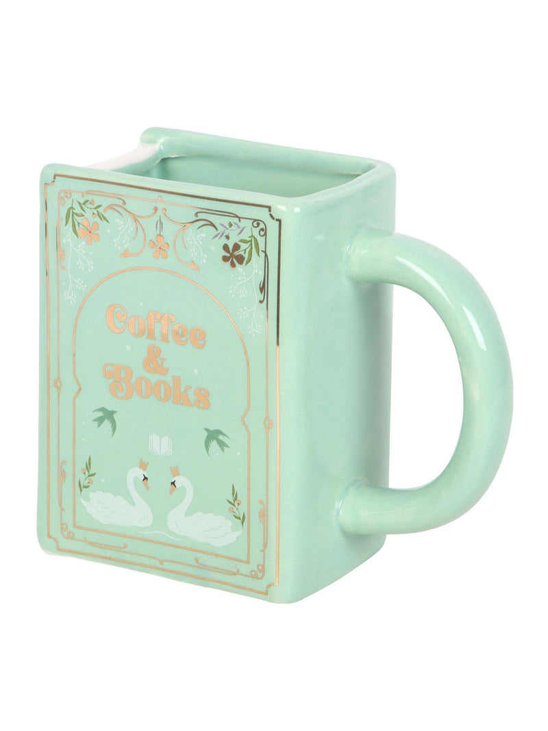 Something Different green book-shaped mug 450ml, imported from the UK