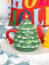 Next Something Different Green Nostalgic Christmas Tree Mug 500ml- Buy online at McGrocer