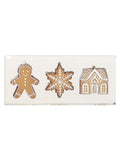 Something Different gingerbread hanging decorations set of 3, imported from the UK