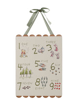 Next Widdop Off White Disney Winnie The Pooh Counting Plaque Wall Art- Buy online at McGrocer