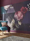 Graham & Brown Amethyst Timepiece mural 2.5x4m - British product