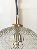 Pacific Giselle pendant ceiling light with diamond design - British product