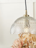 Pacific Giselle pendant ceiling light with diamond design - British product