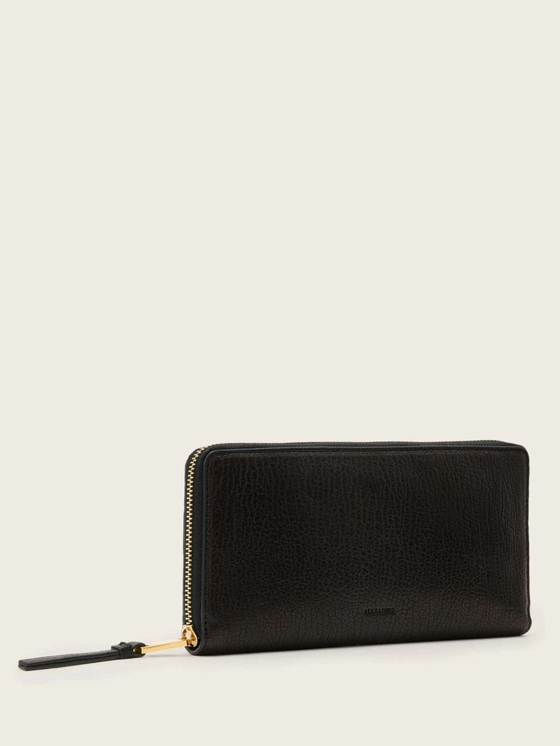 AllSaints black travel purse, imported from the UK