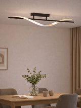 Next Eglo Conaprato Black Brushed Brass Ceiling Light- Buy online at McGrocer