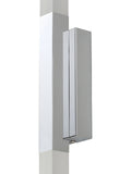 Eglo black bathroom mirror light with built-in LEDs - British product