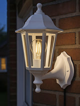 Next Eglo Olgiata-E White Plastic Outdoor Wall Light- Buy online at McGrocer