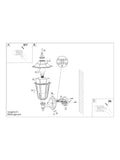 Eglo Olgiata-E outdoor wall light white plastic, imported from the UK